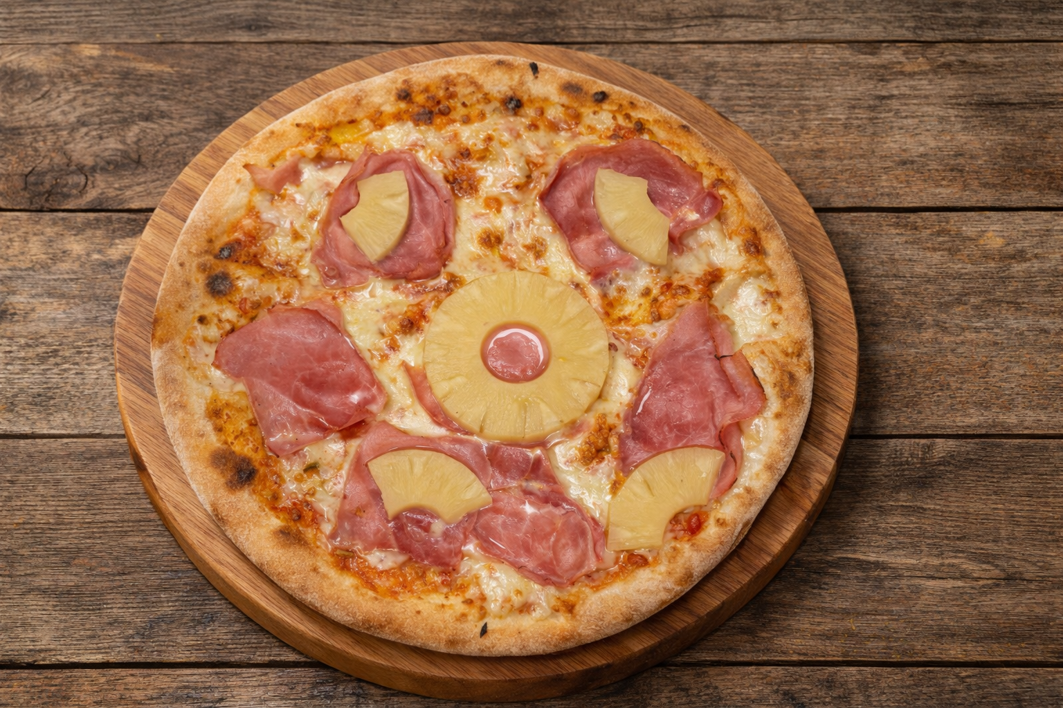 Pizza Hawai — Eddies Caffe