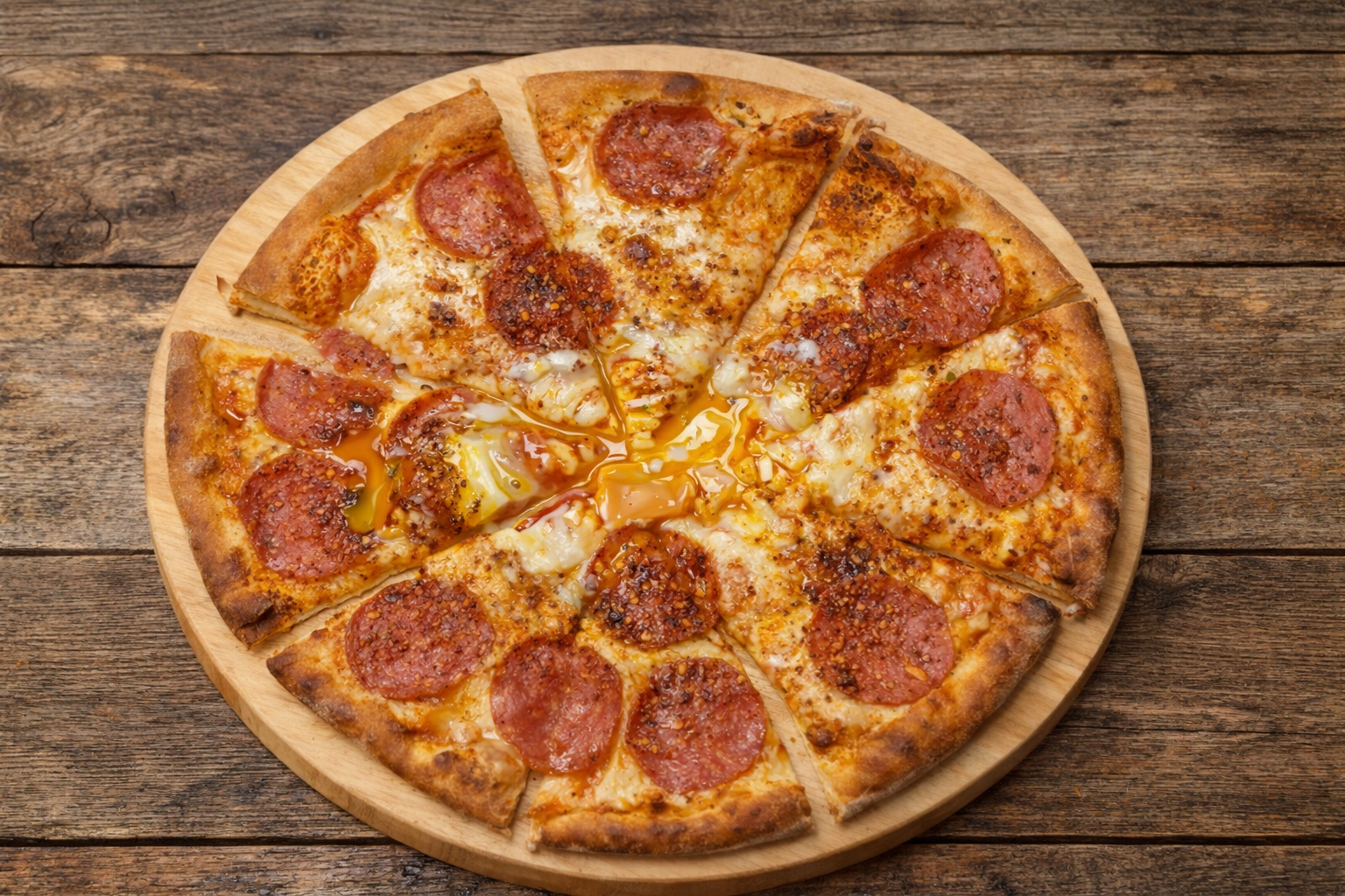 Pizza Vesuvia — Eddies Caffe